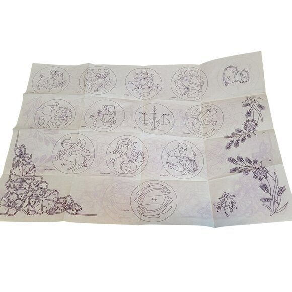 Vintage Coats & Clark Crochet Embroidery Tatting Patterns 1964-1980 Assorted Lot - Picture 5 of 6